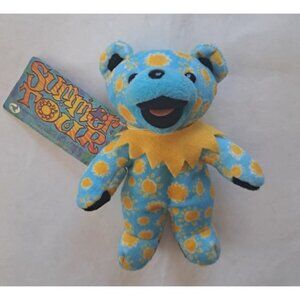 Summer Tour Bear Grateful Dead Beanie Limited Edition Plush Doll Collectible NWT